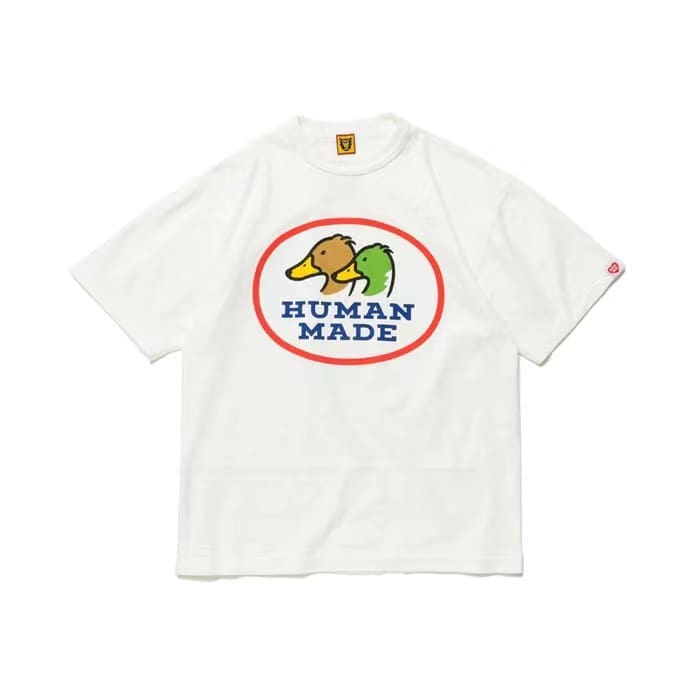 Hvm*n M*de duck letter short sleeve tee