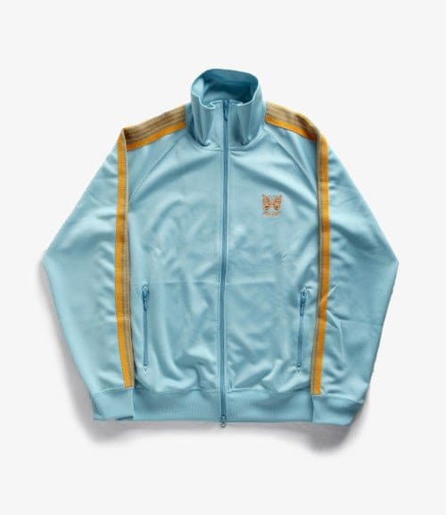 Needles Butterfly Embroidery Side Stripe Pants (Style 2)