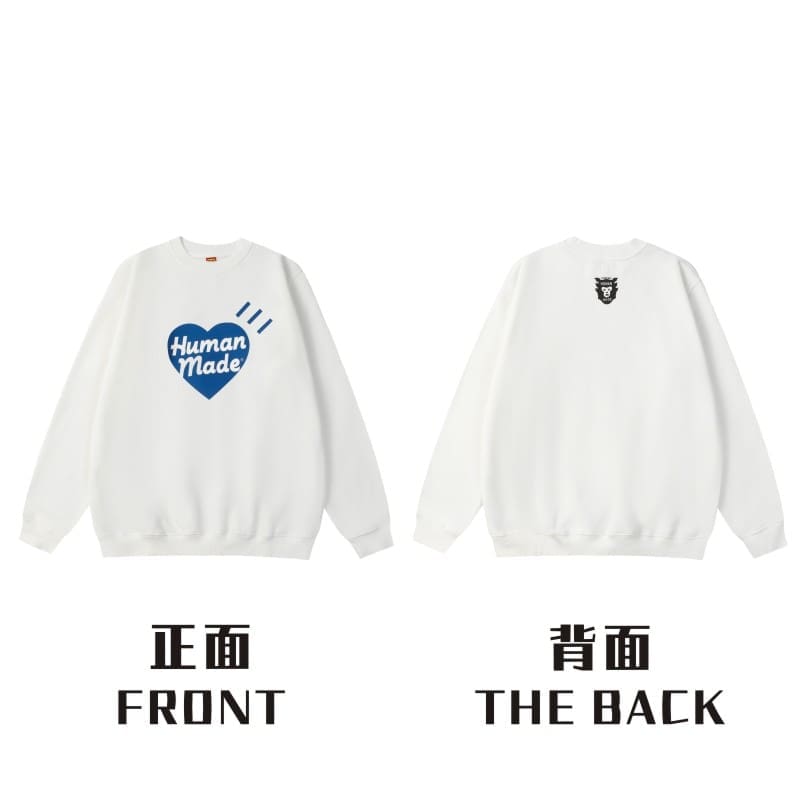 Hvm*n M*de love round neck sweater