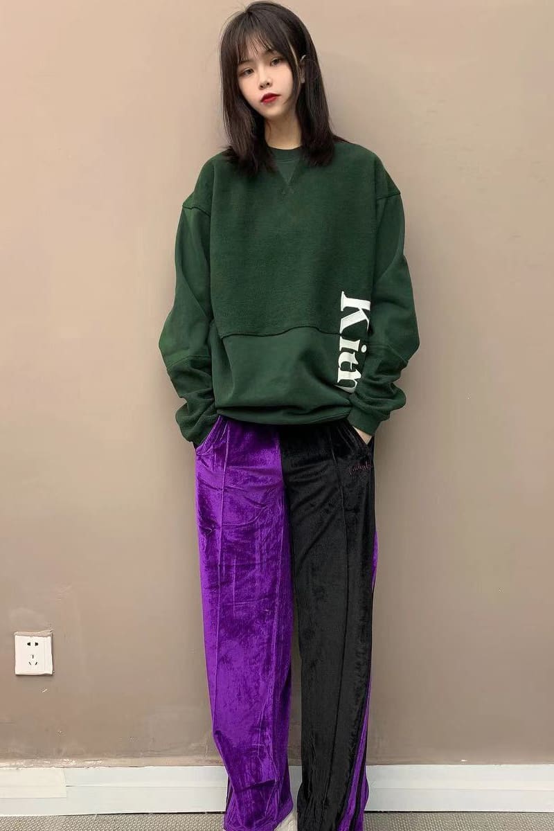 Kith19Aw Thickened Round-Neck Sweater