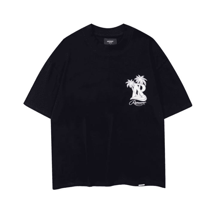 Represent Coconut Beach Star Letter Print T-Shirt for Men and Women