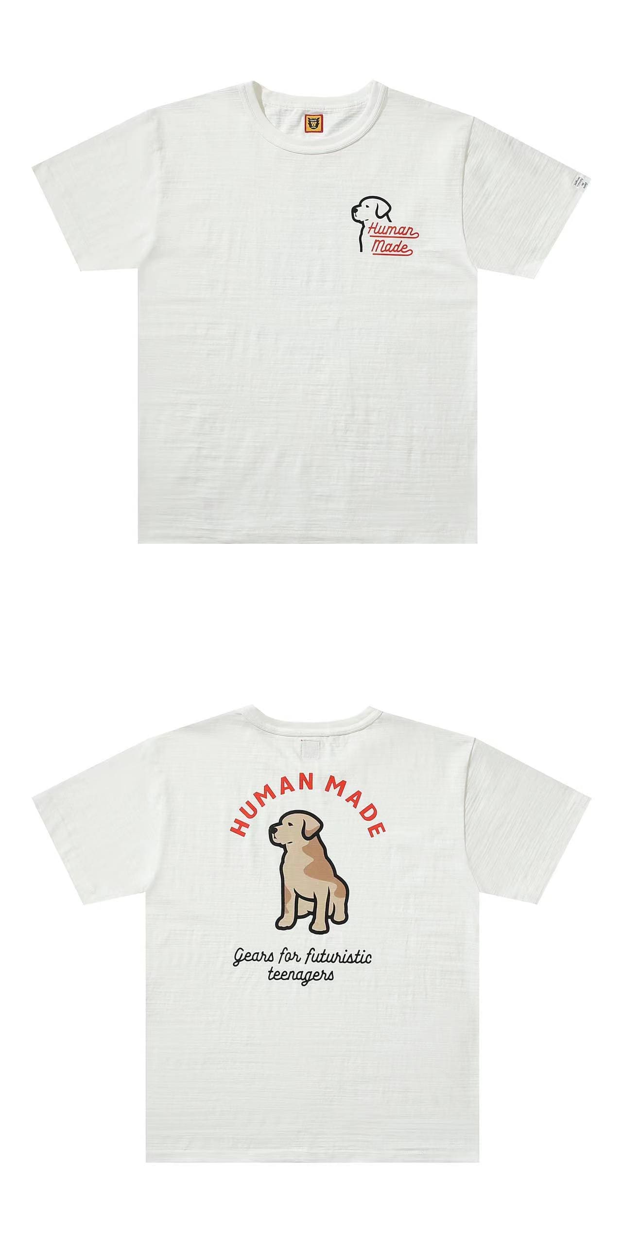 Hvm*n M*de heavy slub cotton tee
