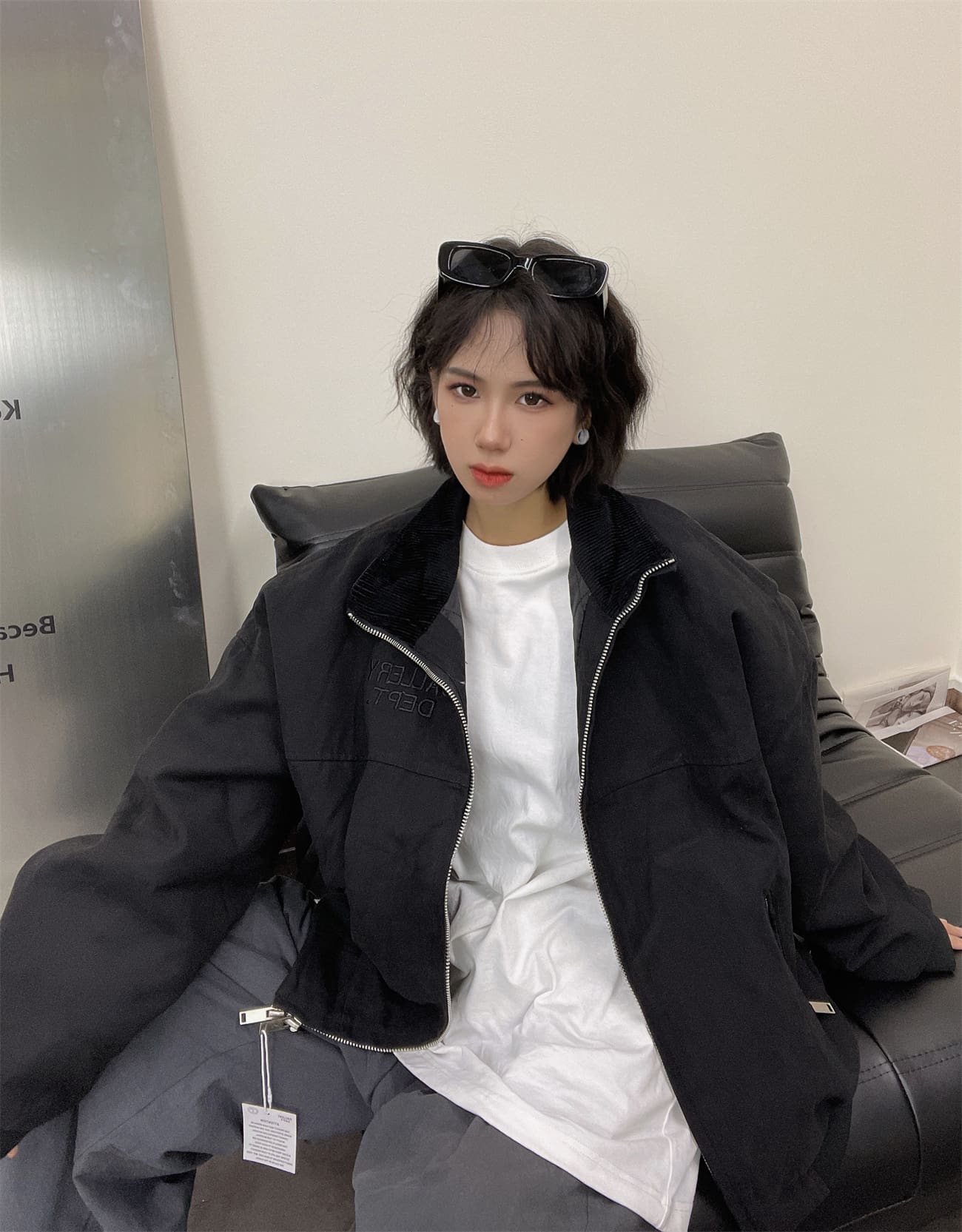 Gallery Dept Letter Embroidery Jacket