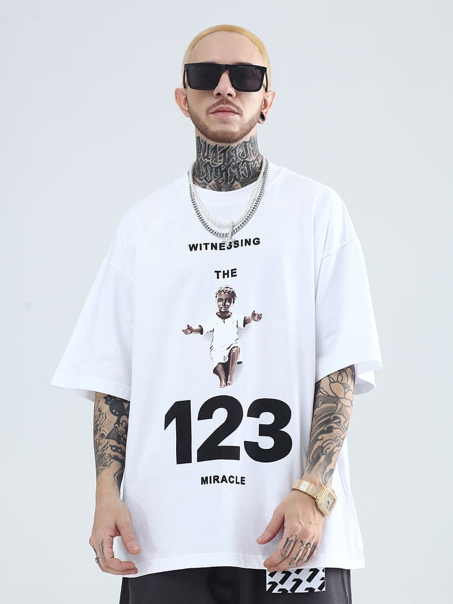 Rrr123 Worn Looking Washed-Out Tee