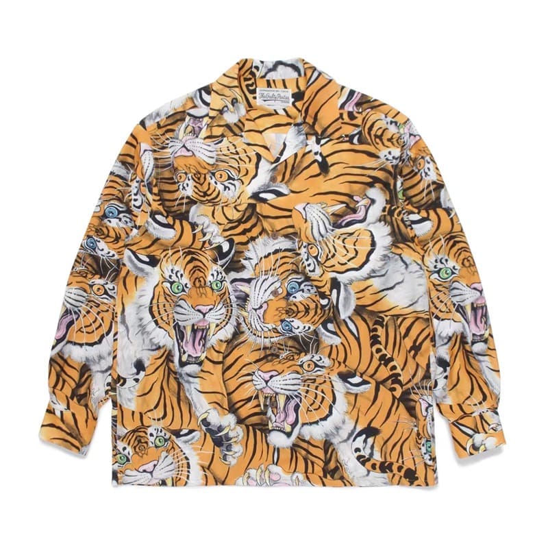 Wacko Maria Hawaiian Style Long Sleeve Shirt