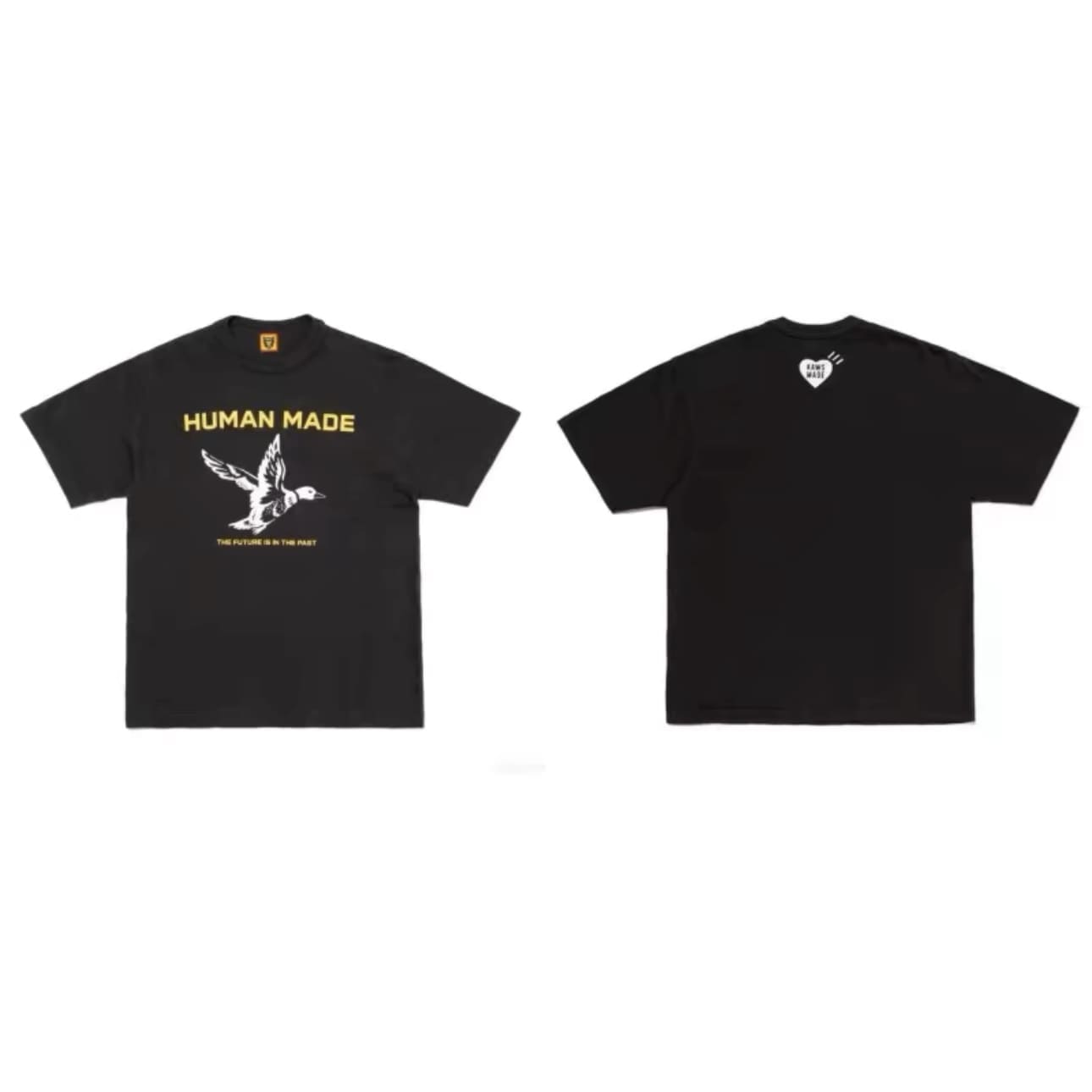 Hvm*n M*de slub cotton round neck tee