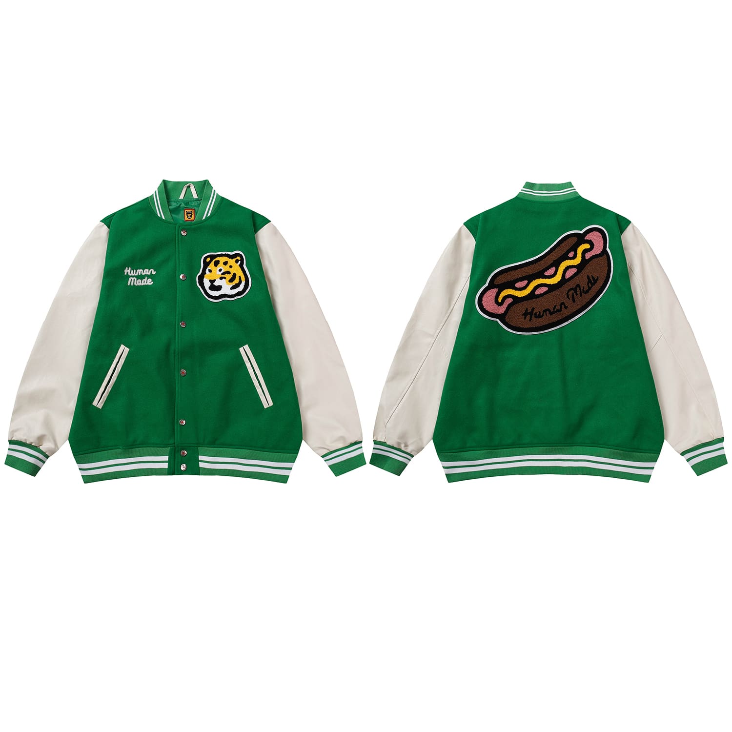 retro Hvm*n M*de cho baseball jacket