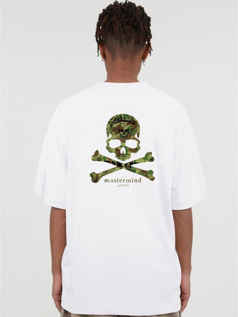 Mastermind Japan Camouflage Skull Tee