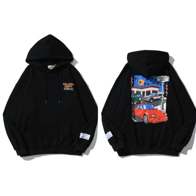 Gallery Dept Splash-Ink Hooded Sweater