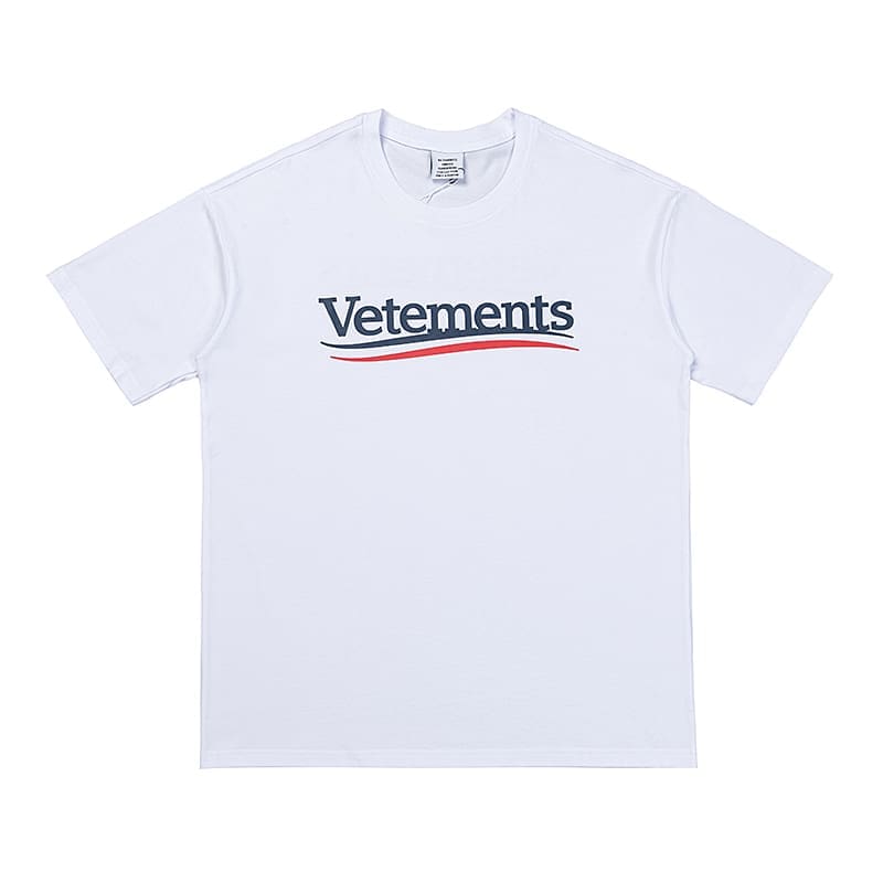 Vetements Letter Print Oversized Tee 2