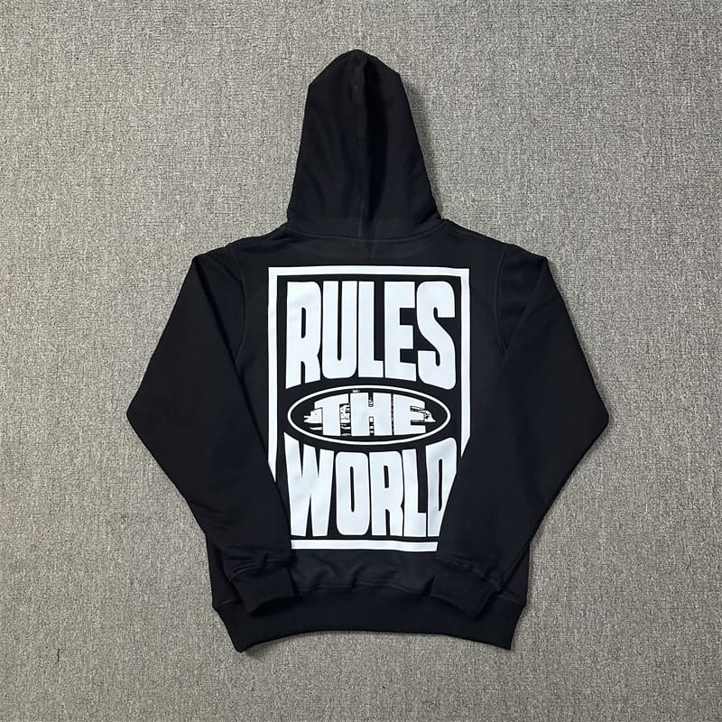 Corteiz Maychao Devil Island Graffiti Letter Sweater