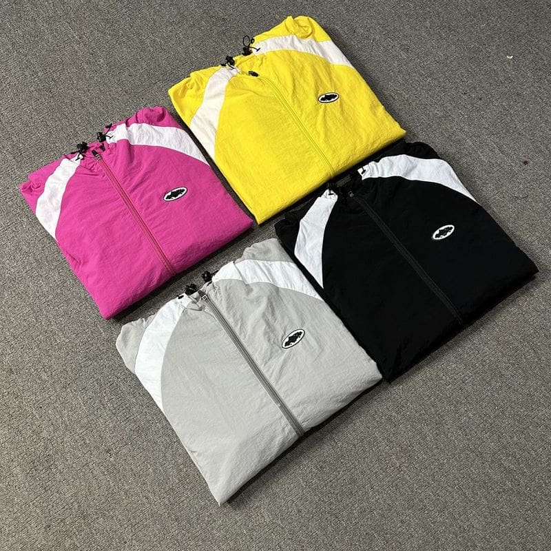 Corteiz Devil Island Colorblock Windbreaker