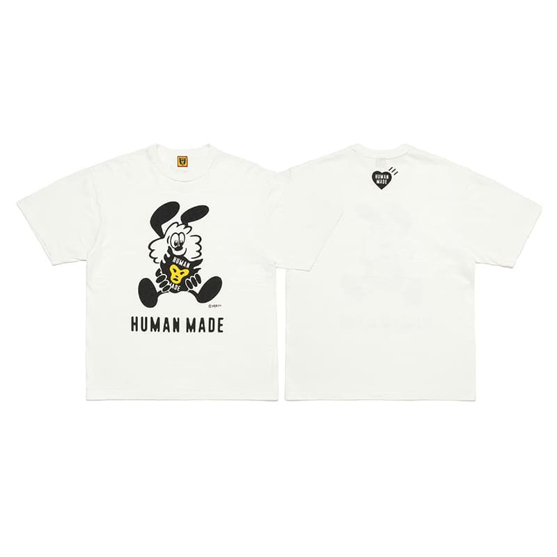 Hvm*n M*de love black short sleeve tee