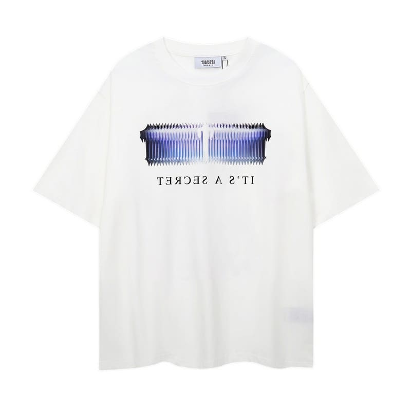 Trapstar Printed Cotton Round Neck Short Sleeve T-Shirt for Men and Women
