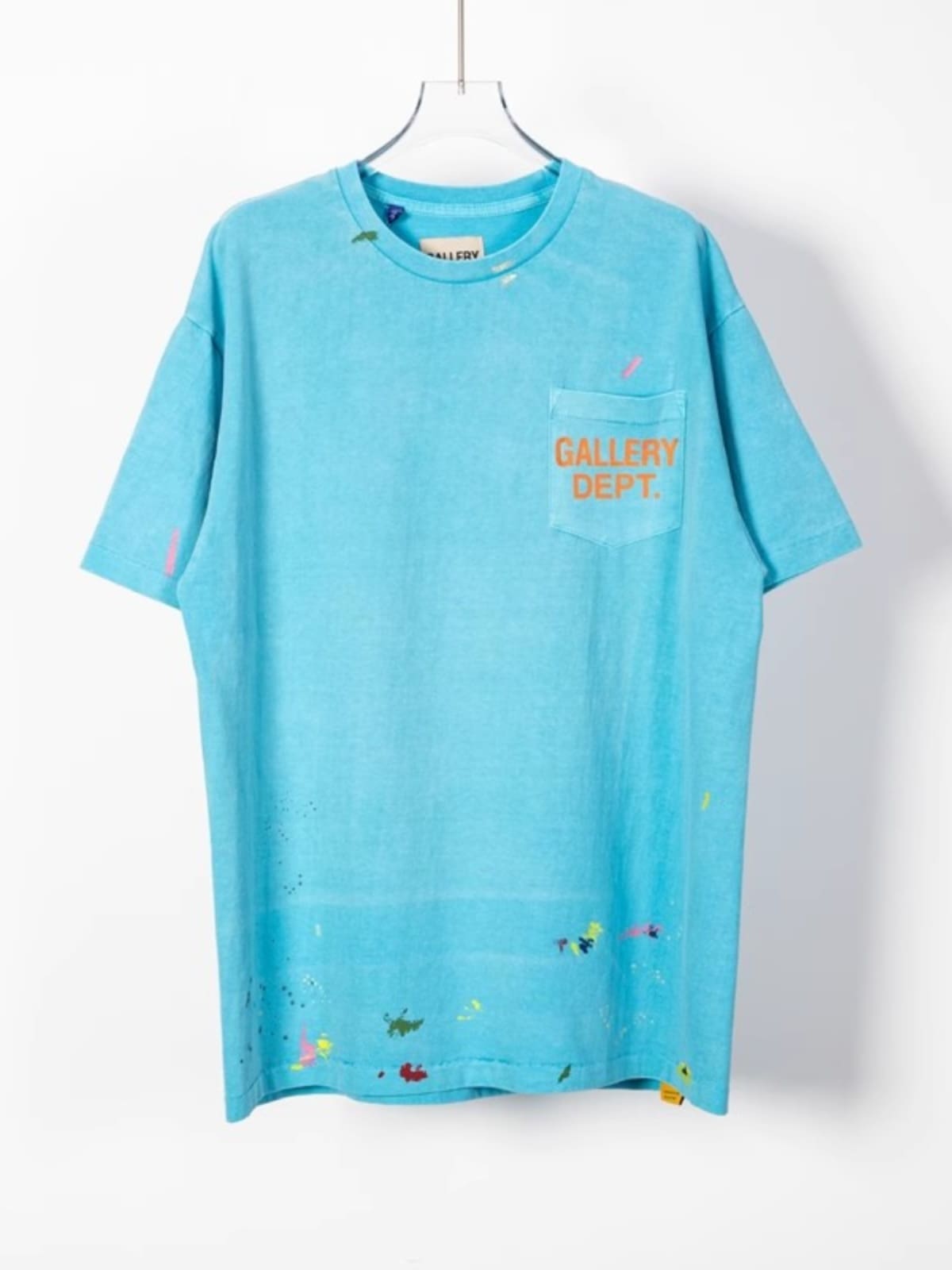 Gallery Dept Splash Ink Pocket T-Shirt