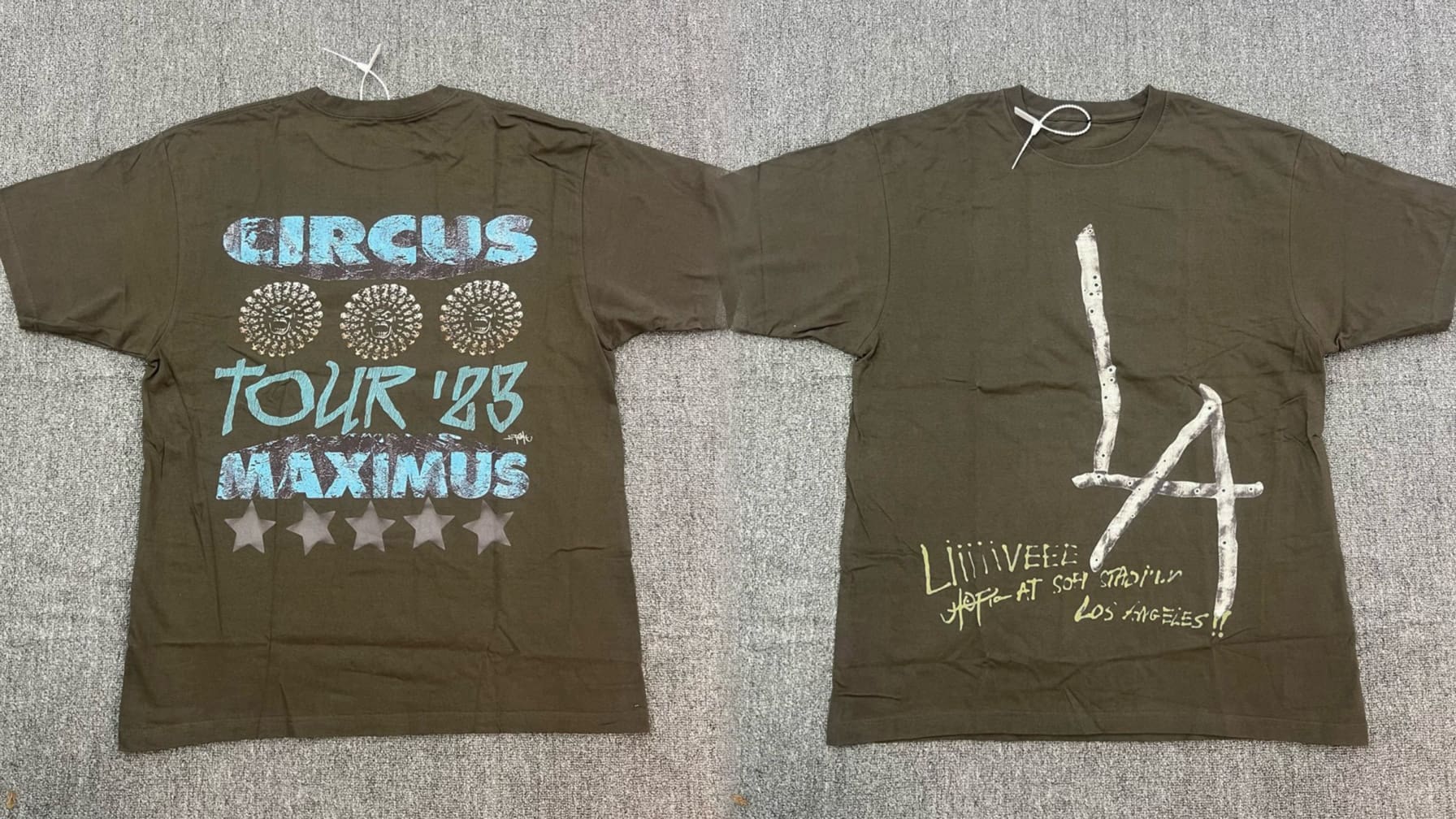 Playstation Travis Scott Puff Print T-Shirt