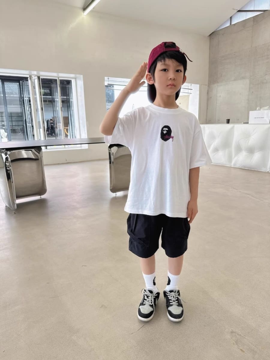 Bape Vintage Letter Print T-Shirt