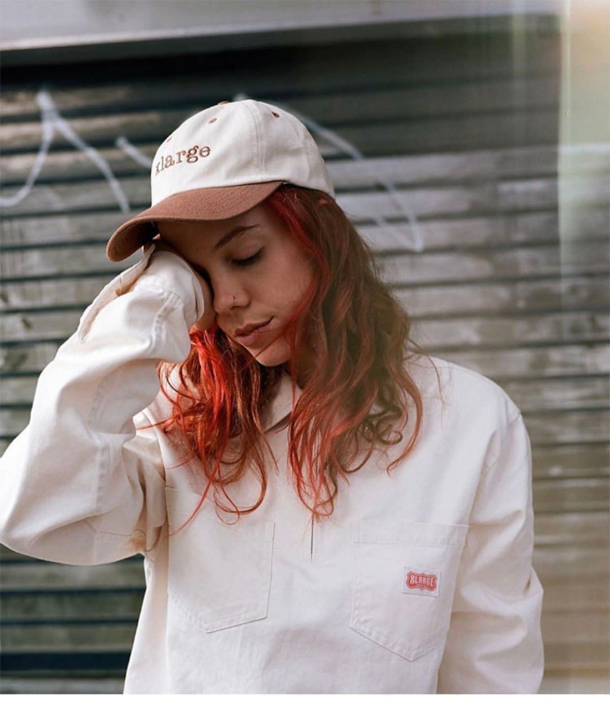 Xlarge Letter Embroidery Baseball Cap