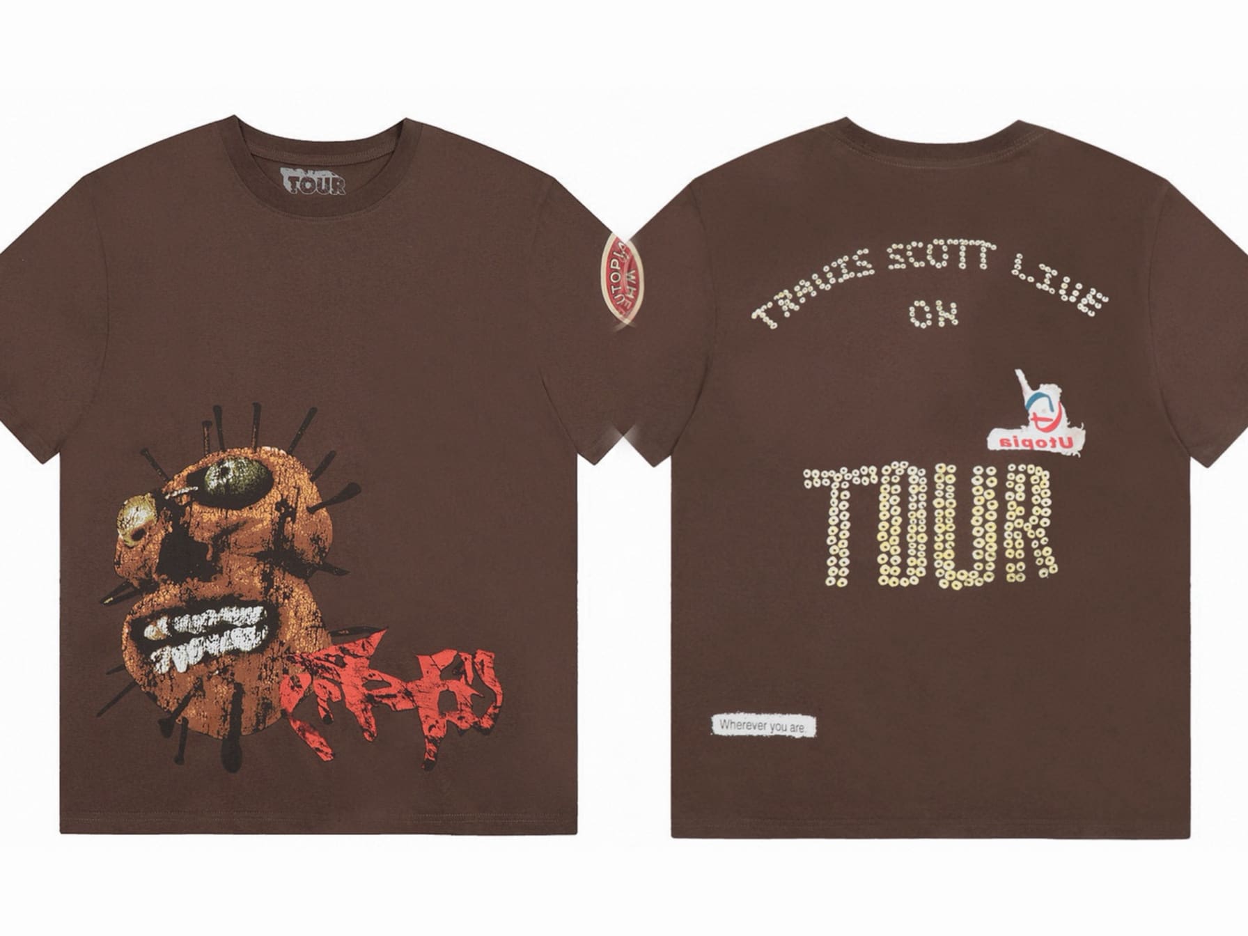 Travis Scott Cactus Jack Wink Utopia Tee