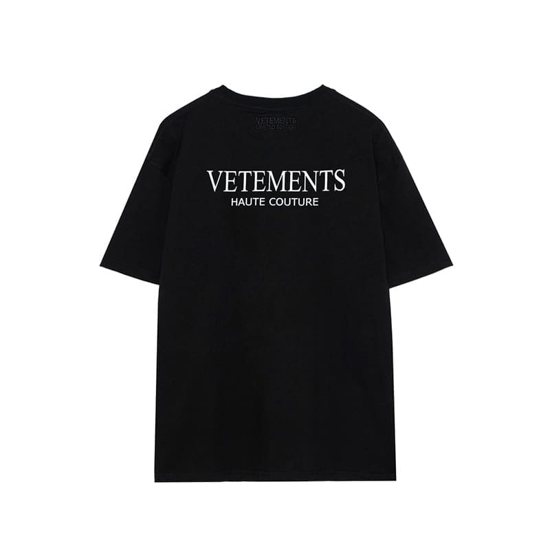 Vetements Letter Printed Oversized Tee
