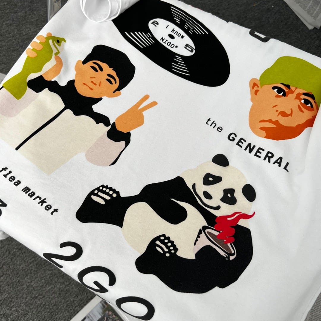 Cpfm X I Know Nigo New York Puff Print Tee