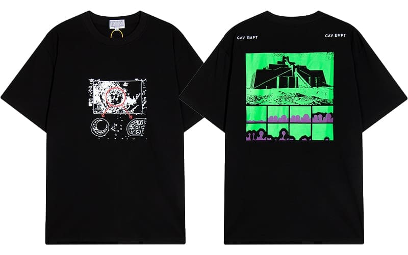 Cavempt Ce Abstract Print Tee