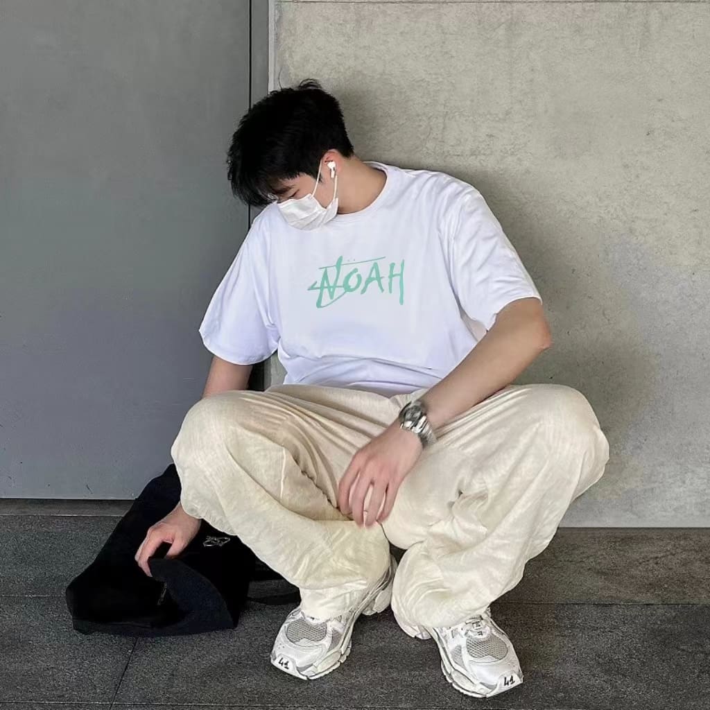 Noah Chest Calligraphy Art Tee