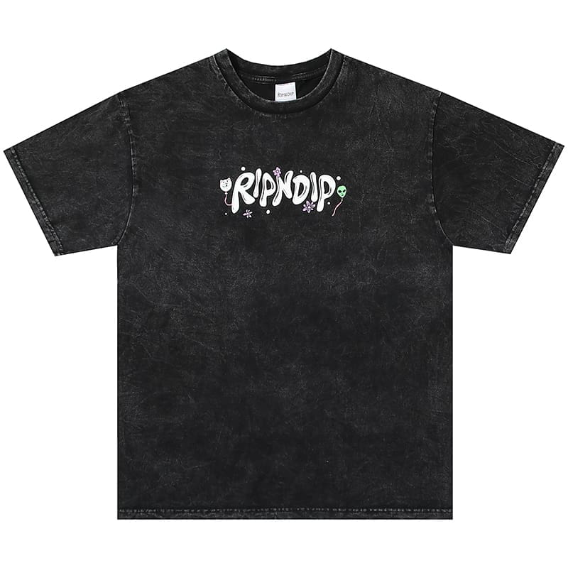 Ripndip Cheap Cat Distressed Short Sleeve Tee