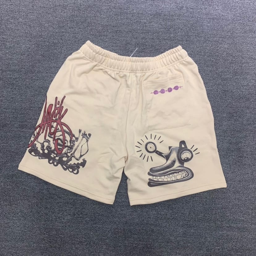 Travis Scott Cactus Jack Character Sun Shorts