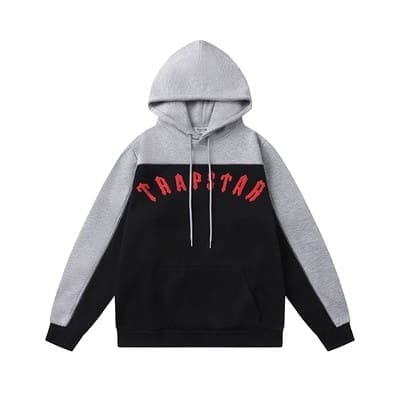 Trapstar Contrast Velvet Hooded Sweatshirt
