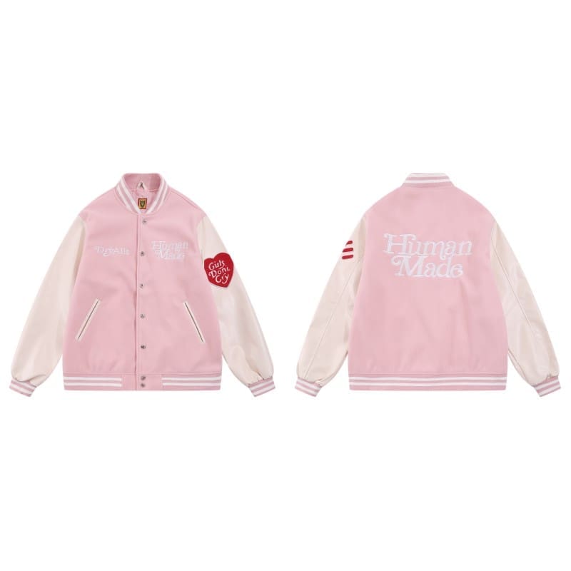 retro Hvm*n M*de cho baseball jacket