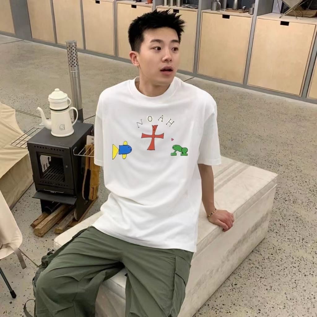 Noah Frog Skateboard Cross Tee