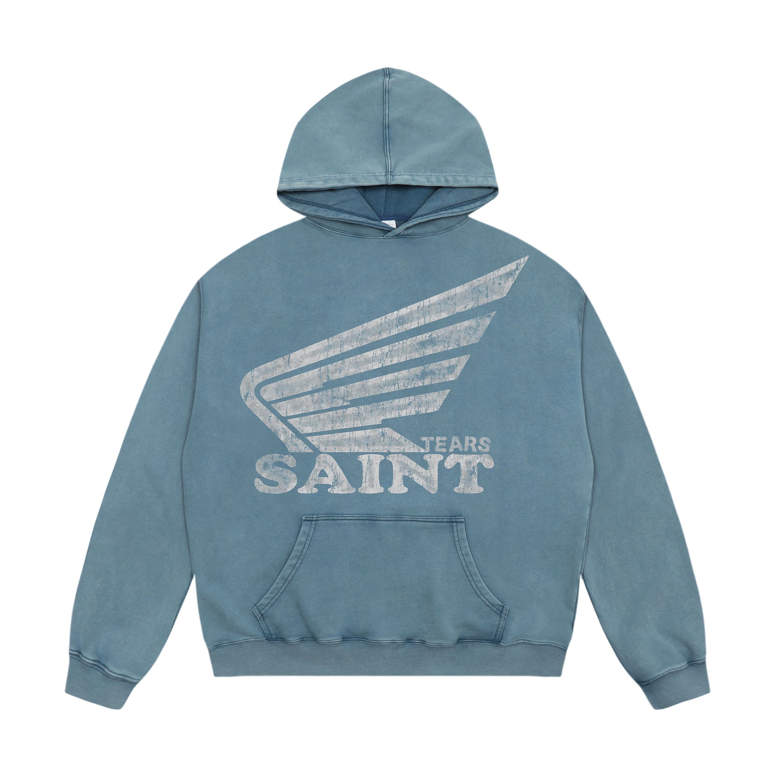 Saint Michael Washed-Out Vintage Hoodie