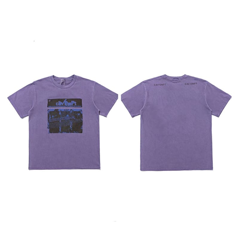 Cavempt Washed Batik Distressed Tee 2