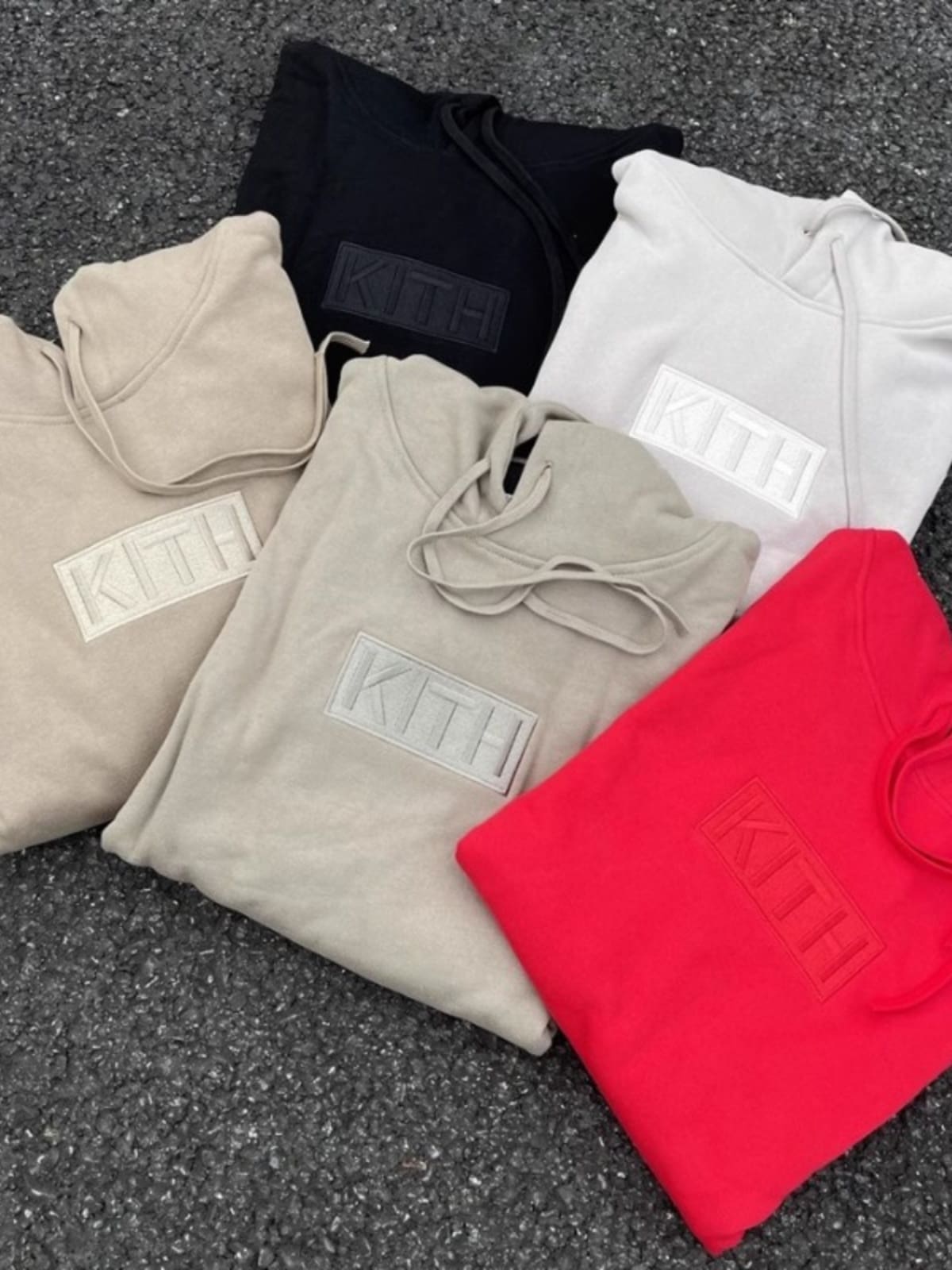 Kith Box Logo Embroidered Fleece Sweater