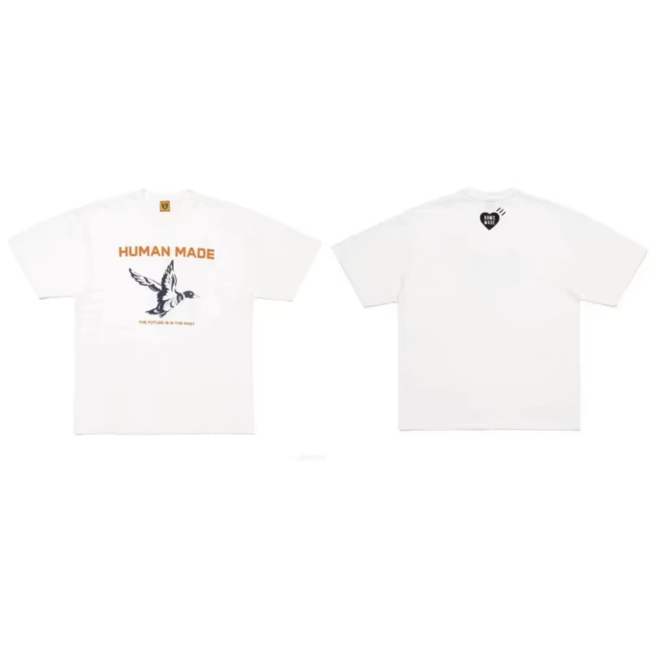 Hvm*n M*de slub cotton round neck tee