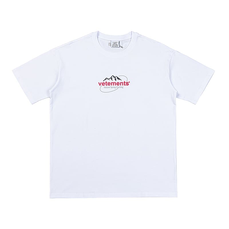 Vetements Letter Print Oversized Tee 2
