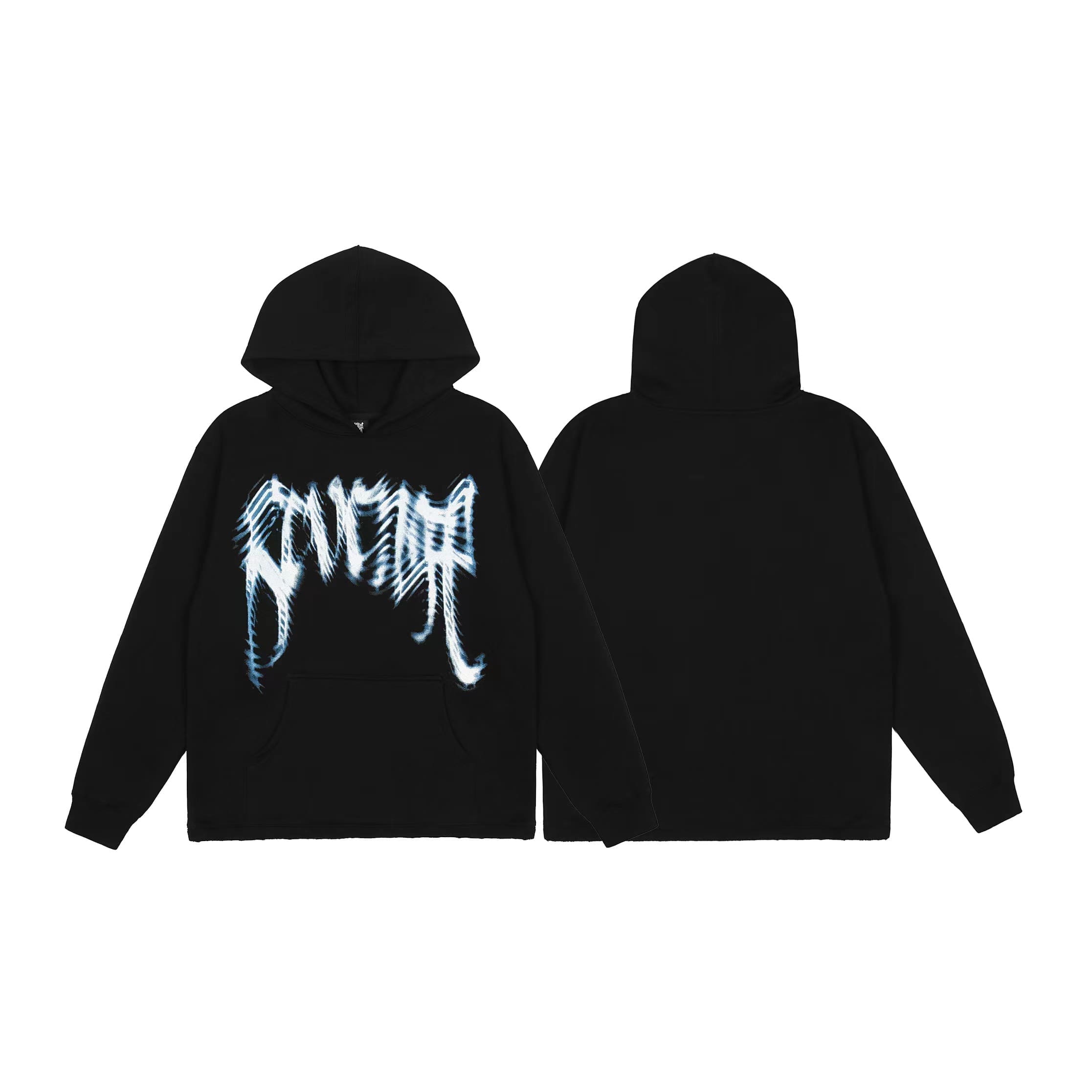 Revenge Keel Smoke Skull Hoodie
