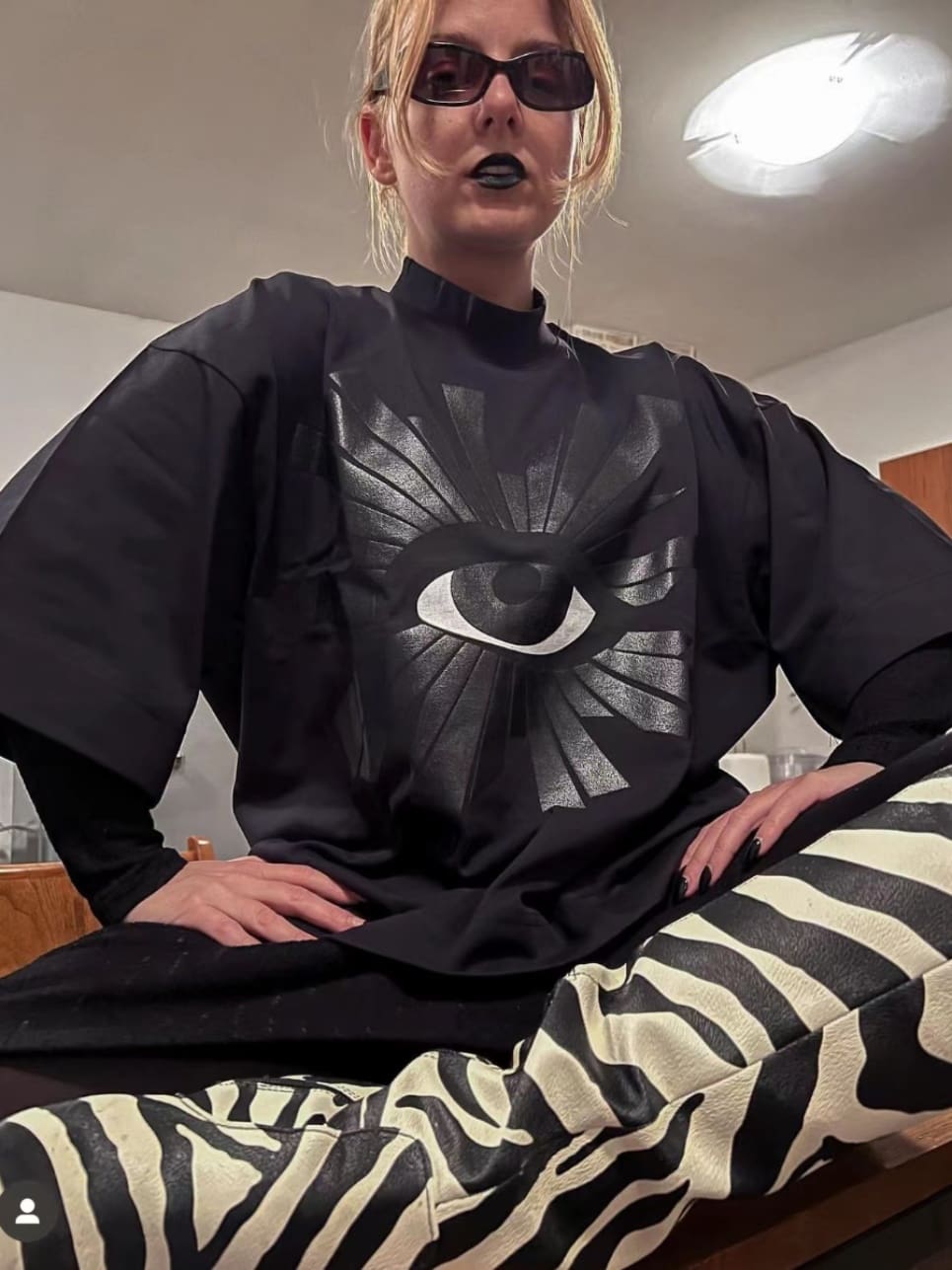 House of Errors Eye of Truth Vintage Print Short Sleeve T-Shirt