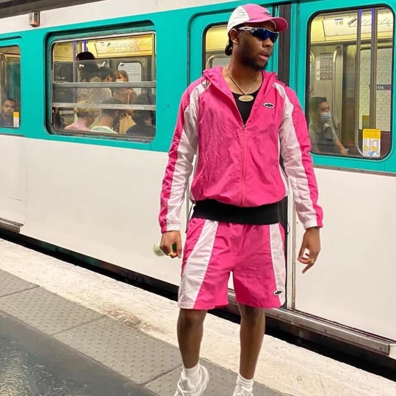 Corteiz Devil Island Contrast Stitch Overalls