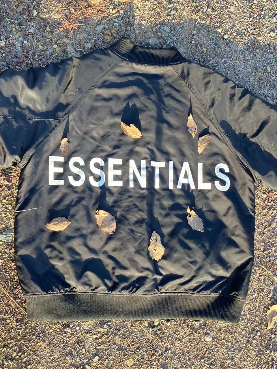 Fog Fear Of God Essentials Double Line Cotton Jacket