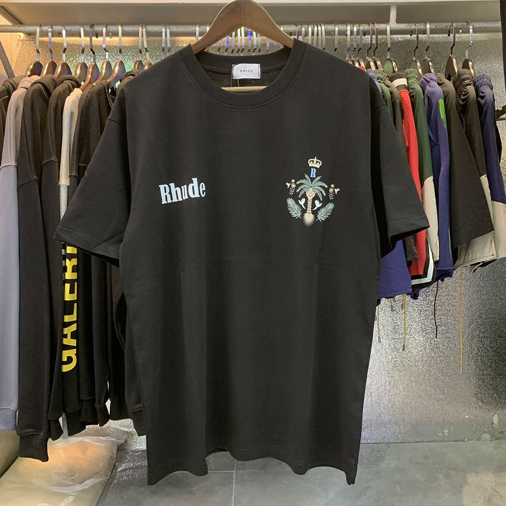 Rhude Las Palmas Coconut Print Tee