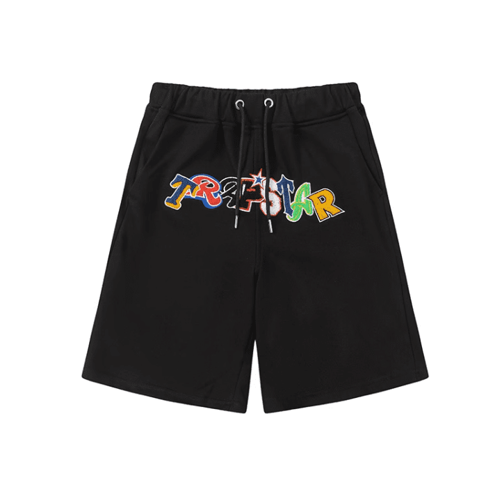 Trapstar New Color Towel Embroidery Short Sleeve T-Shirt and Sports Shorts Set