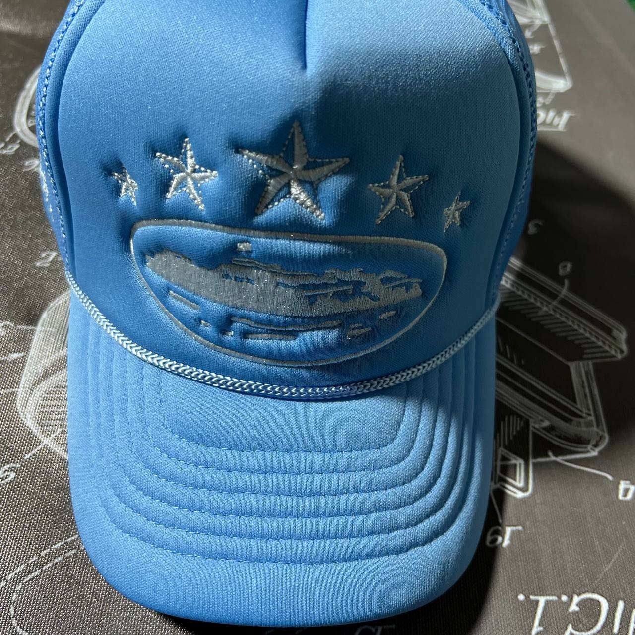 Corteiz 5 Star Trucker Hat New Season Five Star Cap
