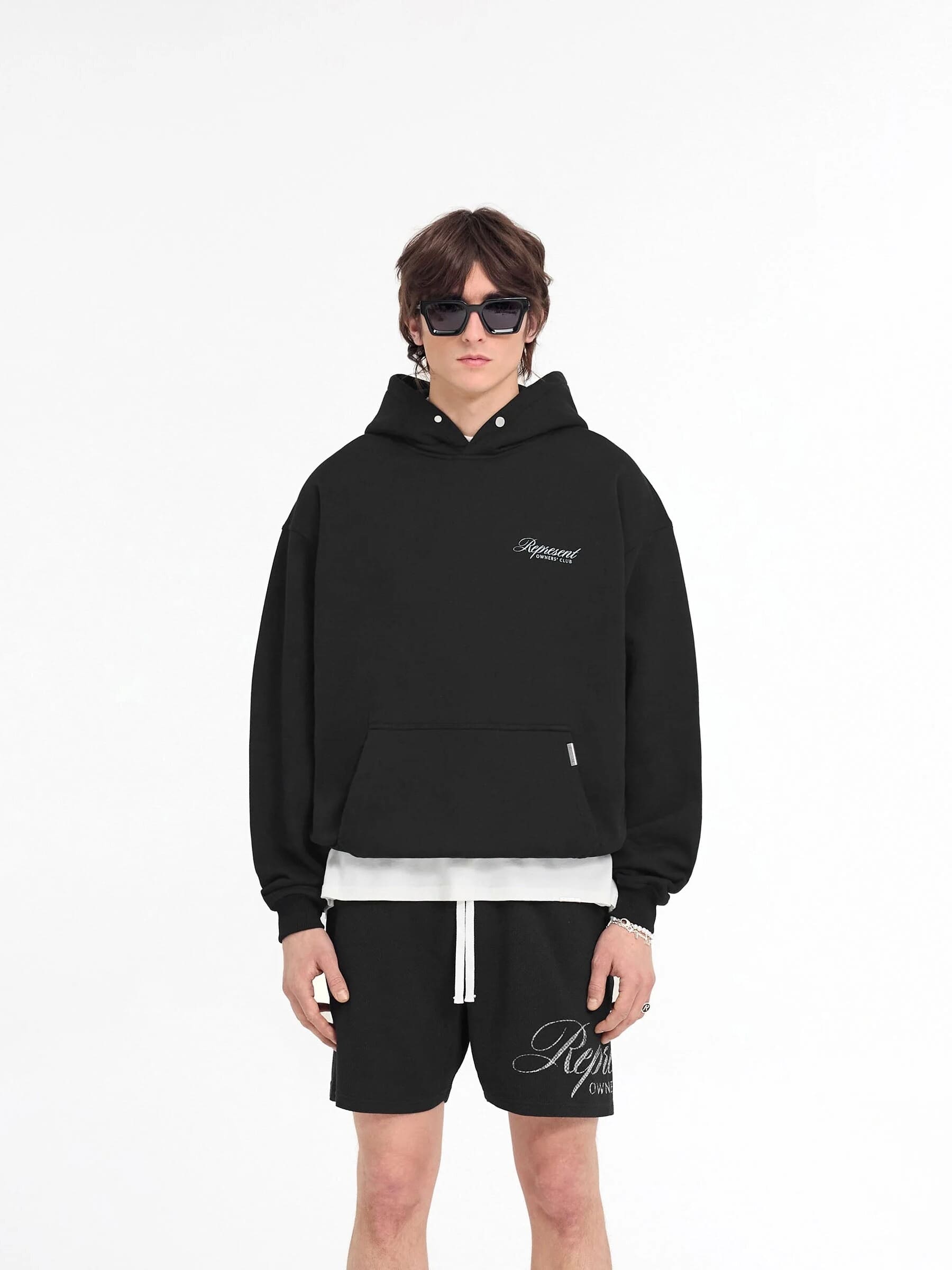 Represent Club Script Hoodie