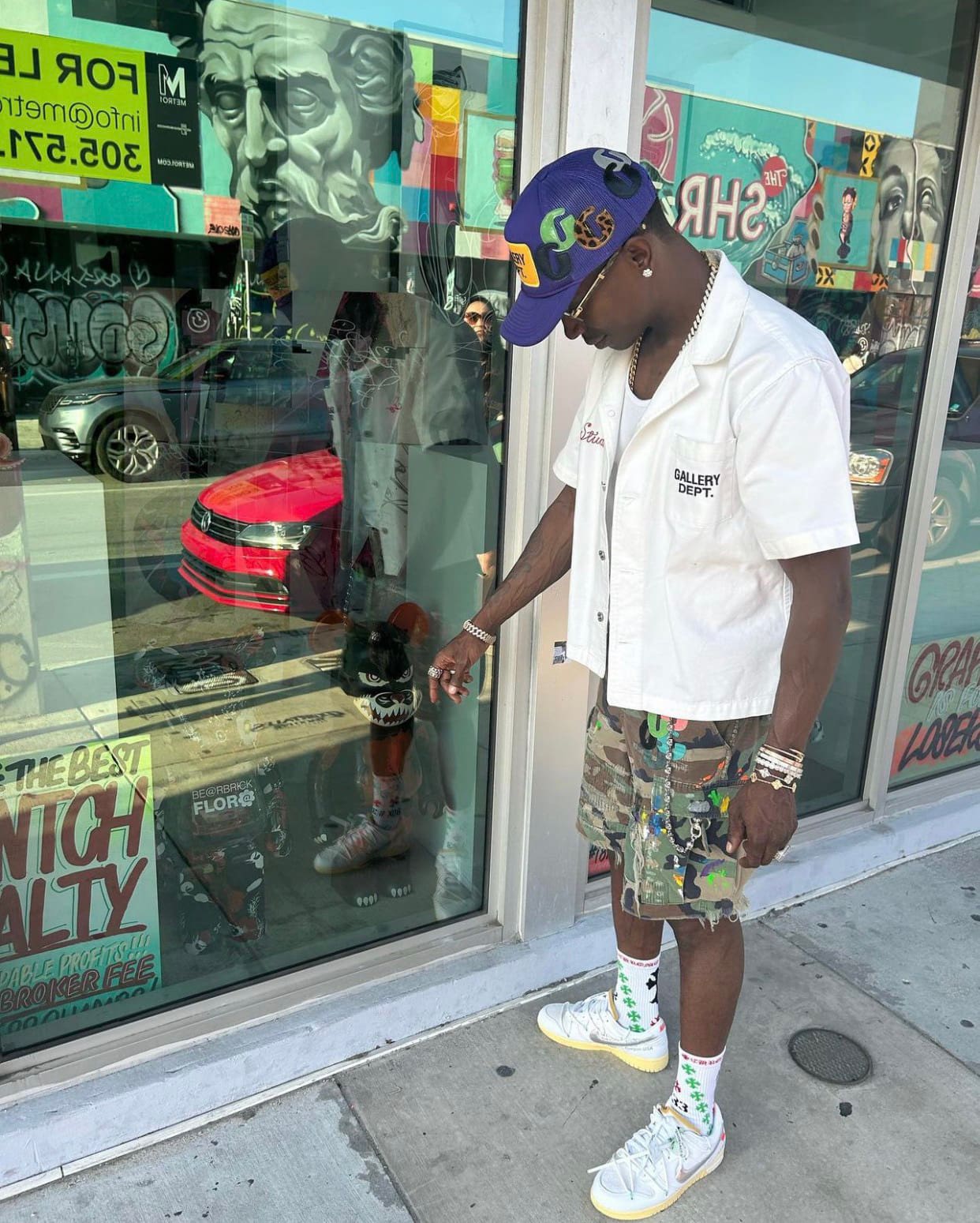 Gallery Dept Embroidered Parker Shirt