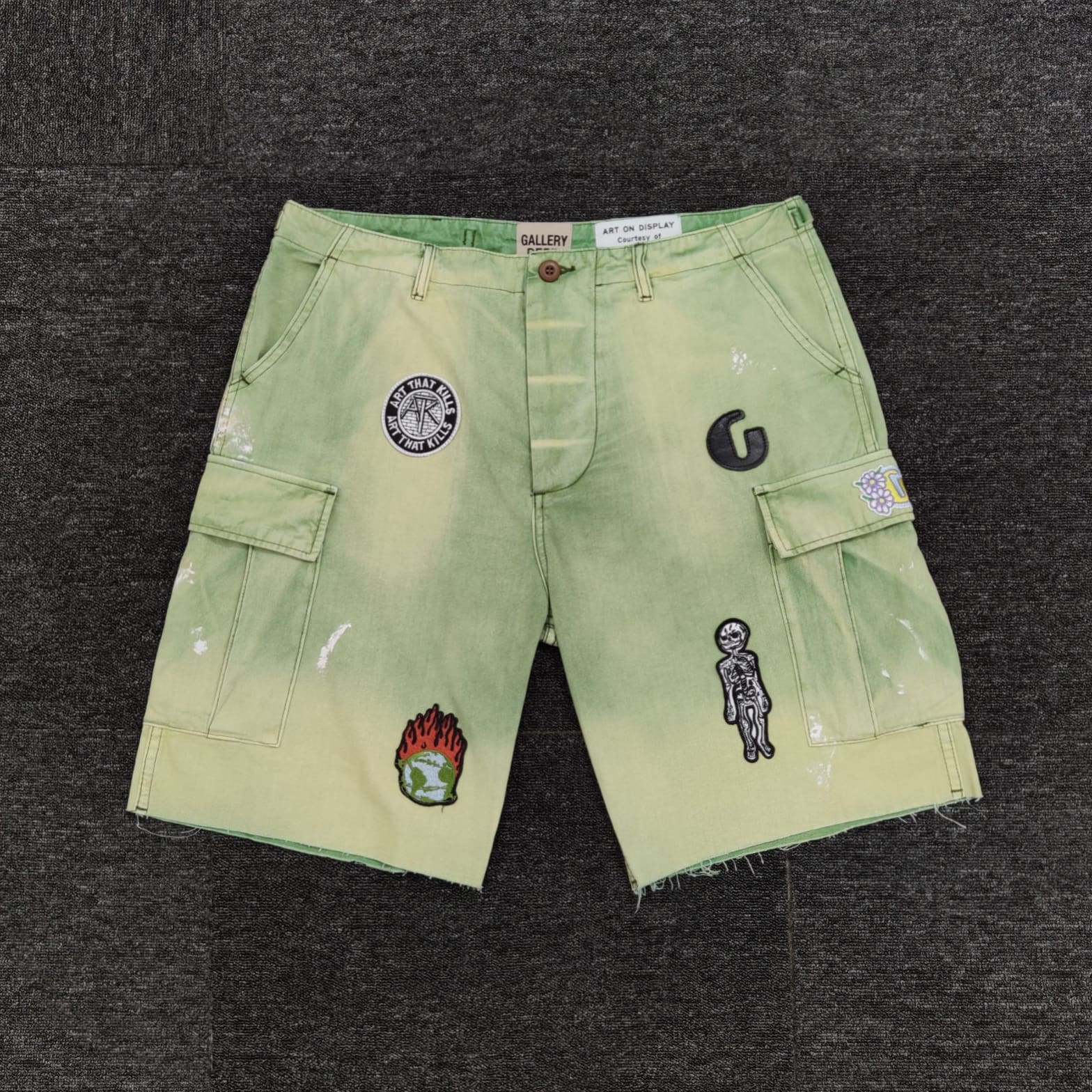 Gallery Dept. Kenzie Fatigue Badge Shorts