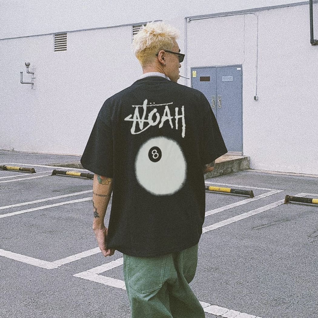 Noah Trach Black 8 Tee