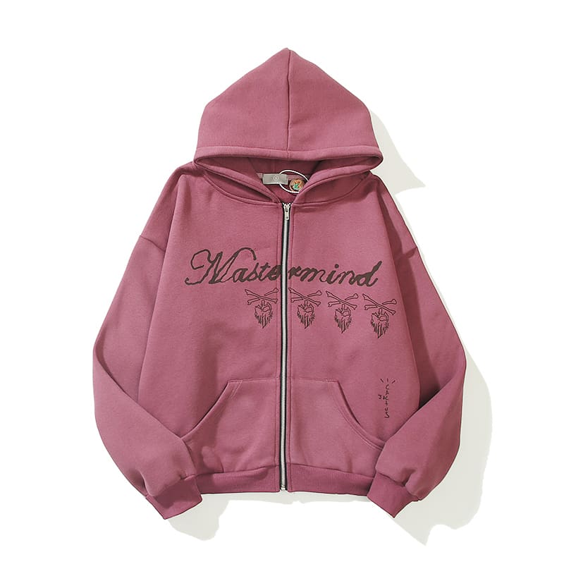 Travis Scott Cactus Jack Mastermind Zipper Hoodie Coat