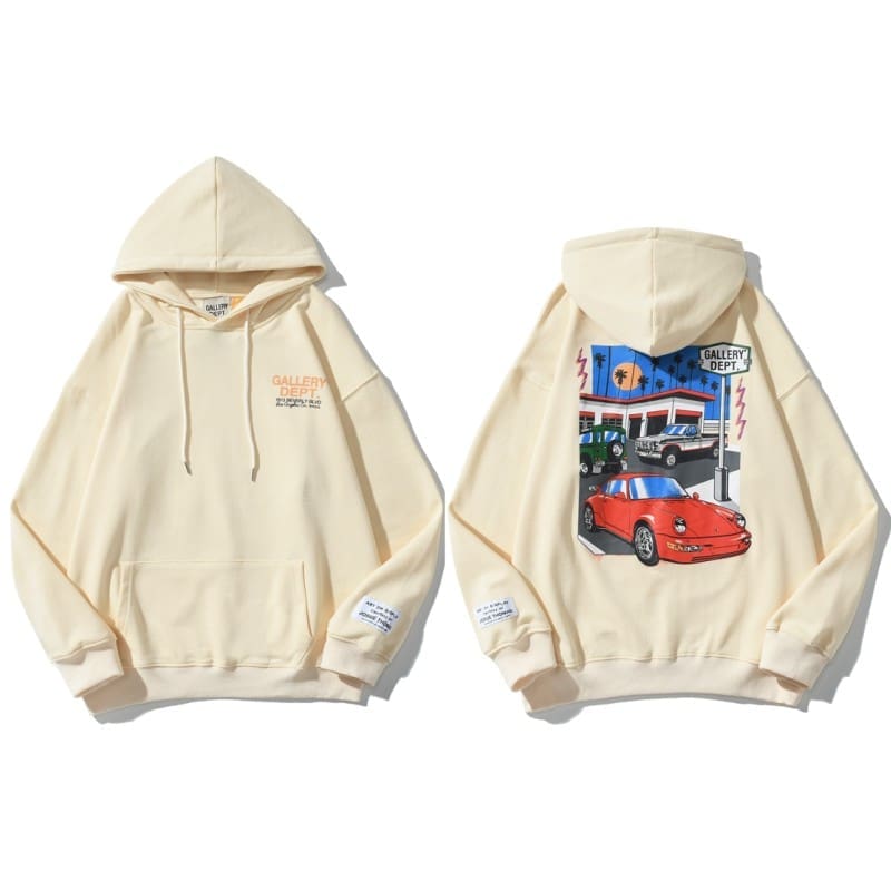 Gallery Dept Splash-Ink Hooded Sweater